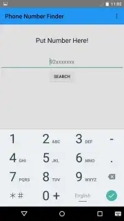 Phone Number Finder скриншот 2