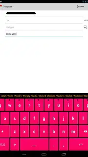Pink Keyboard скриншот 16