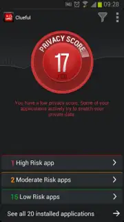 Clueful Privacy Advisor скриншот 1