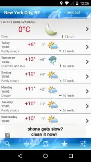 ForecaWeather скриншот 5