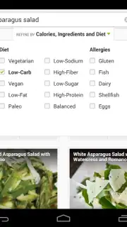 Recipes & Nutrition скриншот 2