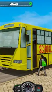 School Bus Driving Games 3D скриншот 6