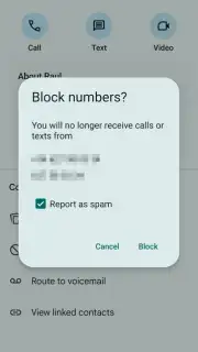 Google Contacts скриншот 3