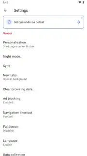 Opera Mini скриншот 20