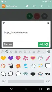 Webmarks скриншот 1