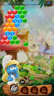 Smurfs Bubble Story скриншот 4
