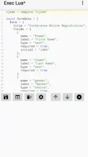 Exec Lua скриншот 7