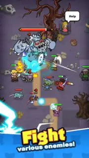 Heroes Rush! Adventure RPG скриншот 2