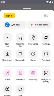 Yandex Browser скриншот 15