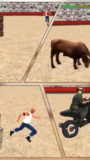 Angry Bull Attack Arena Sim 3D скриншот 13