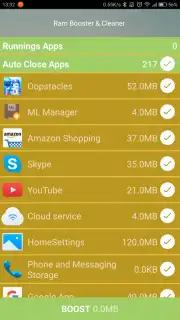 Ram Booster & Cleaner скриншот 3