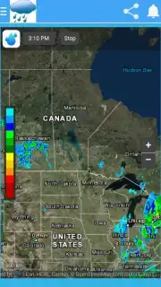 Radar meteorologico y seguimiento de tormentas скриншот 1
