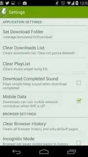 Download Manager Android скриншот 2