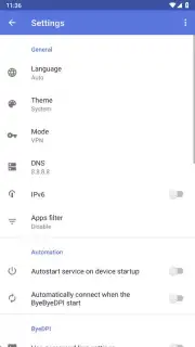 ByeByeDPI скриншот 9