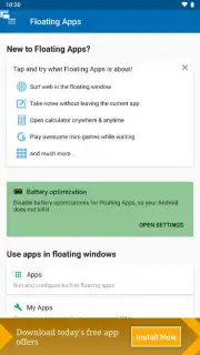 Floating Apps скриншот 12