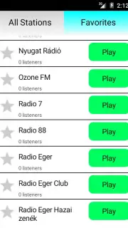 Hungarian Radio Online скриншот 1