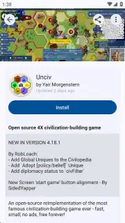 F-Droid скриншот 2