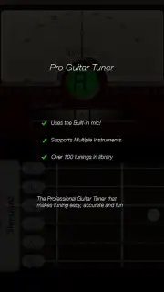 Pro Guitar Tuner скриншот 4