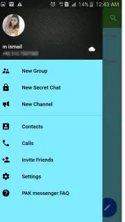 PAK messenger Voice And Chat скриншот 1