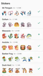 Stickers WhatsApp скриншот 2