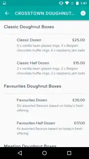 Deliveroo скриншот 3