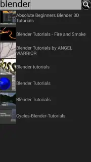 Blender Tutorials скриншот 3