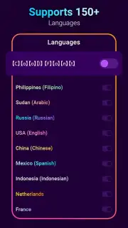 Neon LED Keyboard Fonts, RGB скриншот 2