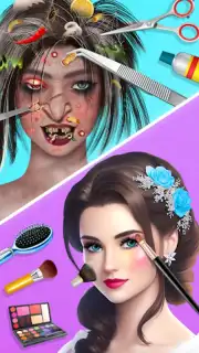ASMR Doctor Makeup Salon games скриншот 7