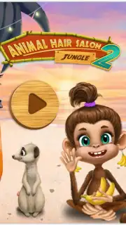 Jungle Animal Hair Salon 2 скриншот 1