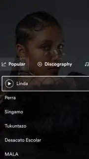 Spotify for Android TV скриншот 2