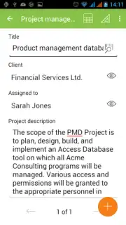MobiDB Project Management скриншот 11