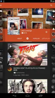 YouTube Gaming скриншот 1