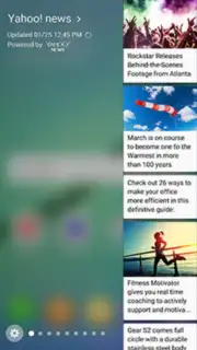 Samsung Apps edge скриншот 3