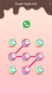 AppLock Theme Candy Sweety скриншот 5