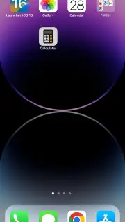 Launcher iOS 17 скриншот 3