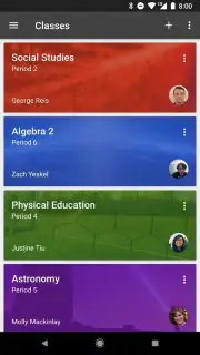 Google Classroom скриншот 9
