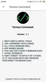 Termux Command скриншот 5