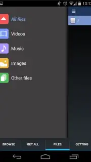 GetThemAll Any File Downloader скриншот 1