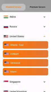 INDIA VPN - Secure VPN Proxy скриншот 2