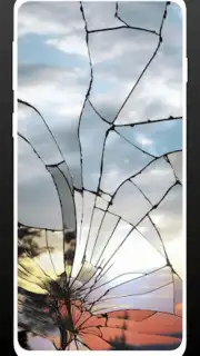 Prank Broken Screen Wallpaper скриншот 3