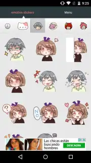 Emoji Stickers for chat Apps скриншот 5