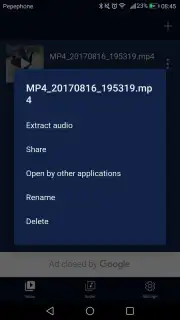 Audio Extractor скриншот 4