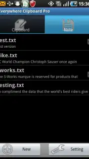 Clipboard Everywhere Lite скриншот 2