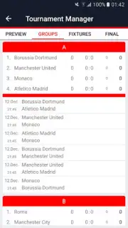 Tournament Manager скриншот 1