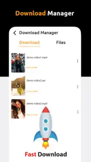 Video Downloader Proxy Browser скриншот 2