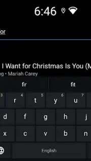 Google Automotive Keyboard скриншот 2
