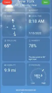 Real Weather скриншот 2