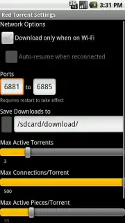 Red Torrent Lite скриншот 1