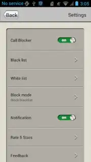 Call Blocker скриншот 2