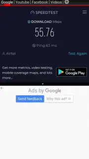 5G browser lite скриншот 1